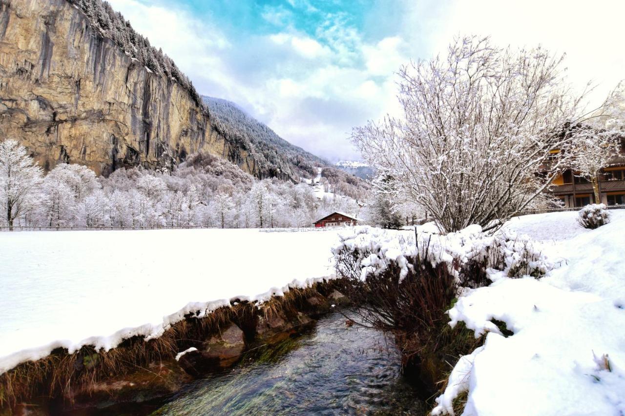 Apartment Breithorn - Charming Home - Free Parking & Wifi Lauterbrunnen Eksteriør billede