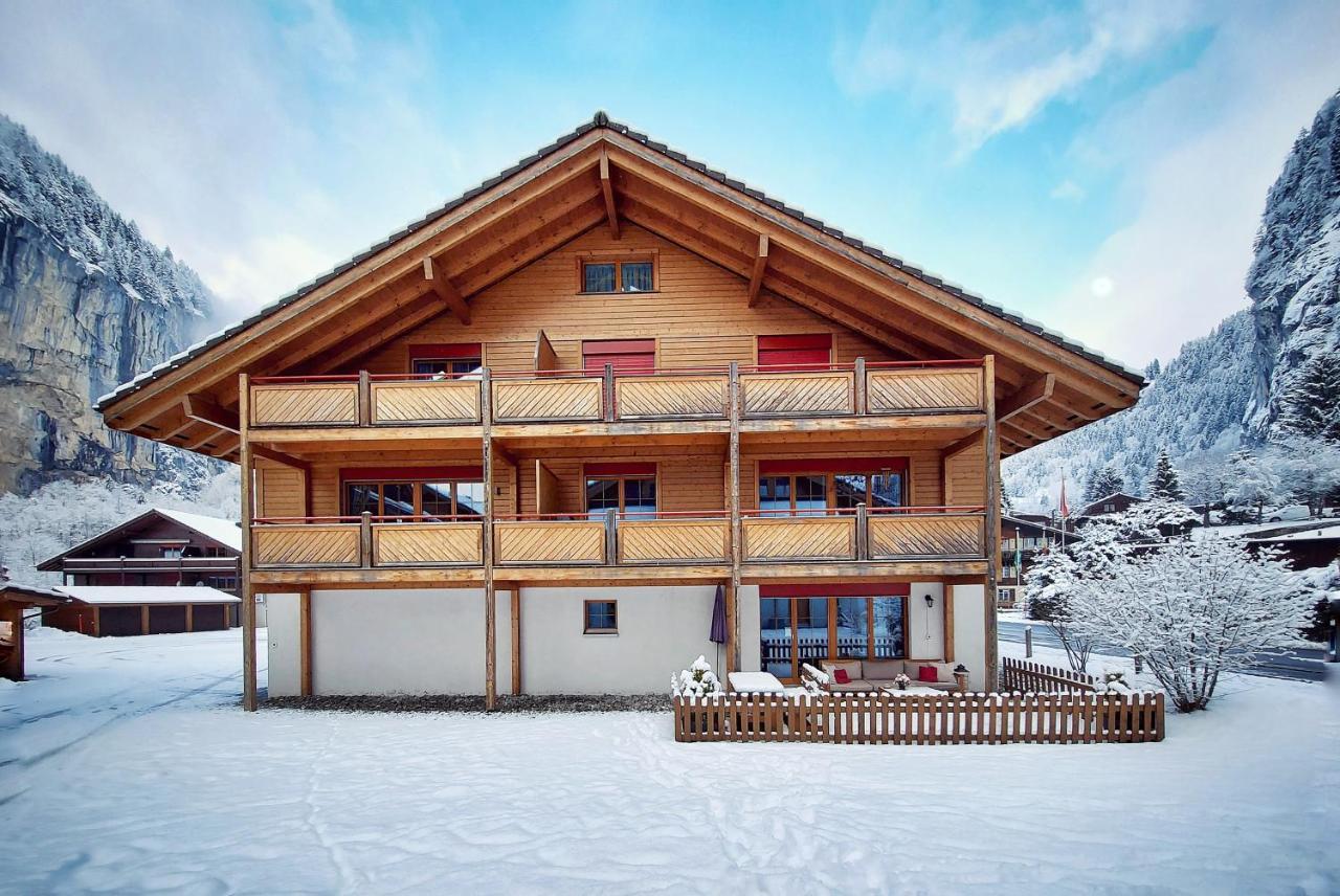 Apartment Breithorn - Charming Home - Free Parking & Wifi Lauterbrunnen Eksteriør billede